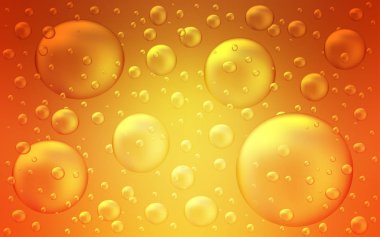 Küreli hafif Turuncu vektör deseni.