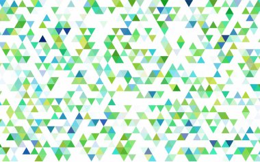 Açık Turuncu vektör çokgen şablonu.