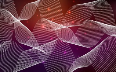 Xmas konfeti ile koyu kırmızı vektör arka plan.