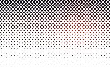 Koyu kırmızı vektör modern geometrik daire arka plan.