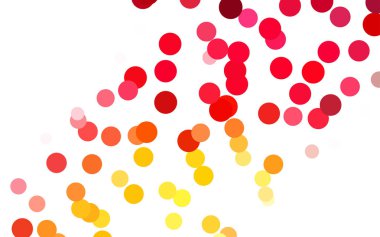 Koyu kırmızı, sarı vektör modern geometrik daire arka plan.