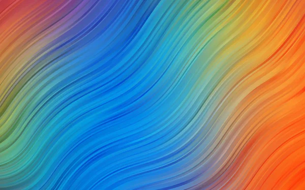 Fond vectoriel multicolore foncé avec des formes de lave . — Image vectorielle