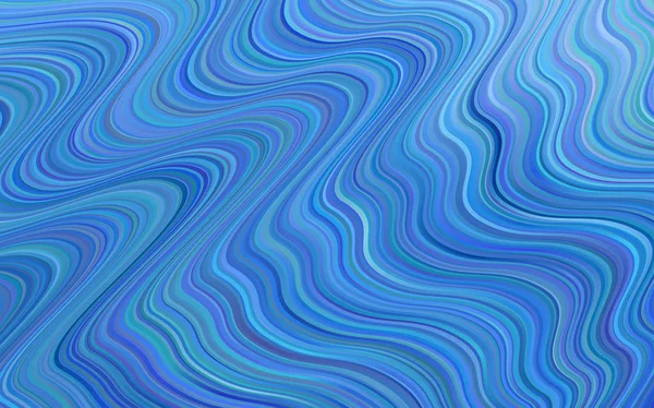 Modèle vectoriel bleu clair avec formes liquides. — Image vectorielle