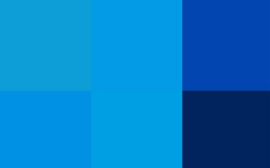 Gökkuşağı renkleri ile ışık mavi vektör şablonu.