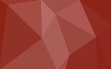 Işık turuncu vektör çokgen arka plan. Poligonal geometrik üçgen.