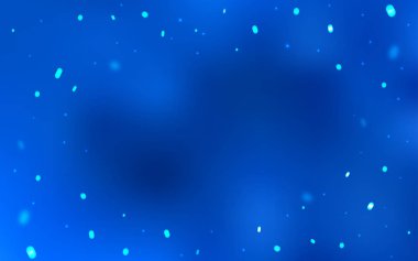 Parlak kar taneleriyle hafif Mavili vektör düzeni.