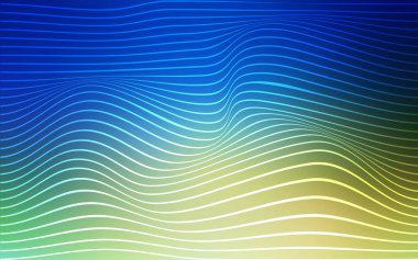 Açık mavi, vektör desen soyut şeritler yeşil.