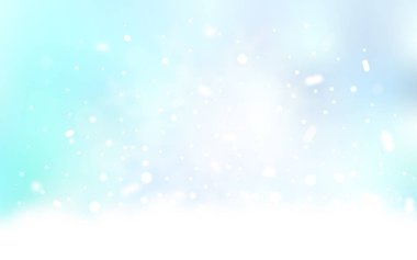 Noel kar taneleri ile vektör desen.