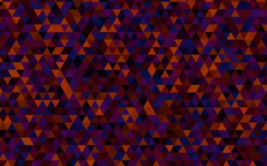 Koyu pembe, sarı bulanık üçgen arka plan vektör.