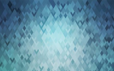 Hafif mavi vektör poligonal tasarım deseni. Origami tarzı degrade dikdörtgen oluşur.