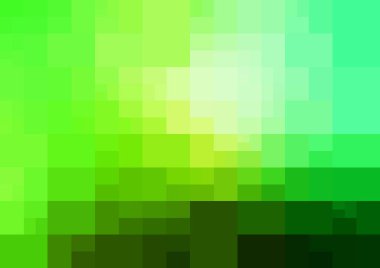 Açık mavi, vektör poligonal tasarım deseni yeşil. Origami tarzı degrade dikdörtgen oluşur.