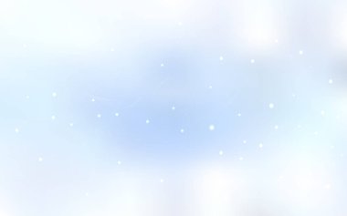 Noktalı ışık mavi vektör arka plan.