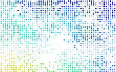 Koyu mavi vektör afiş set çevrelerin, Küre. 