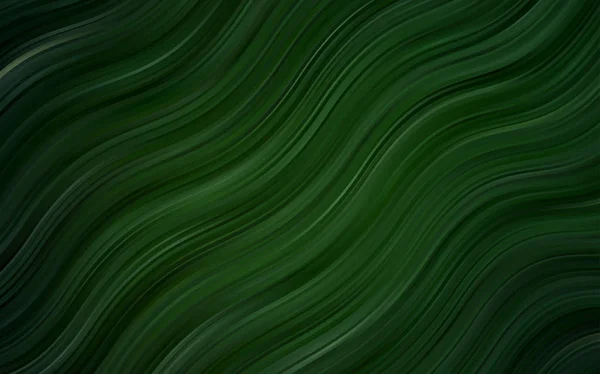 Plantilla vectorial verde oscuro con cintas dobladas. — Vector de stock
