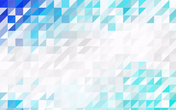 Bleu clair, Jaune vecteur abstrait fond géométrique composé de triangles colorés . — Image vectorielle