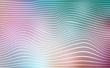 Açık Yeşil, kıvrımlı çizgileri olan kırmızı vektör deseni.