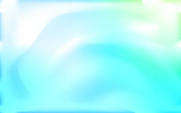 Hellblauer, grüner Vektorhintergrund mit abstrakten Kreisen. — Stockvektor