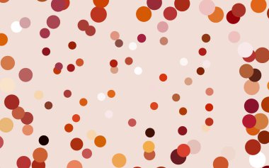 Koyu kırmızı vektör desen geometrik daire şekiller. 