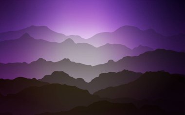 Kabarcık şekilli hafif Mor vektör deseni.