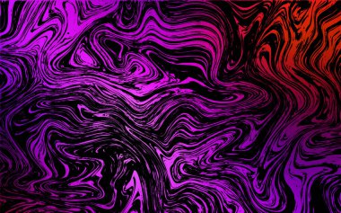 Koyu pembe, kırmızı sıvı şekiller şablonuyla vektör.