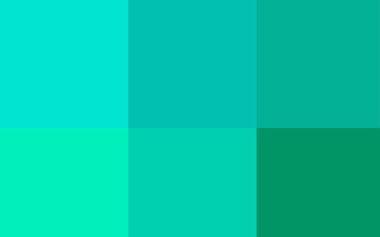 Işık yeşil vektör kapak renkli paletle.