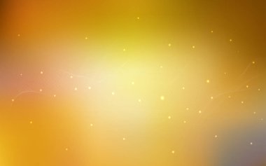 Küreli koyu sarı vektör deseni.