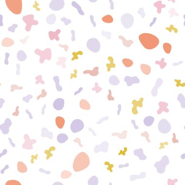 Işık çok renkli vektör sorunsuz balonu şekiller şablonuyla.