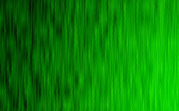曲げ線を持つライトグリーンベクトルの背景. — ストックベクタ