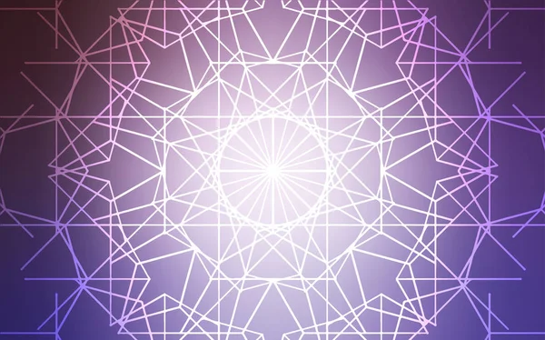 Light Purple vector natural abstract template. — Stock Vector