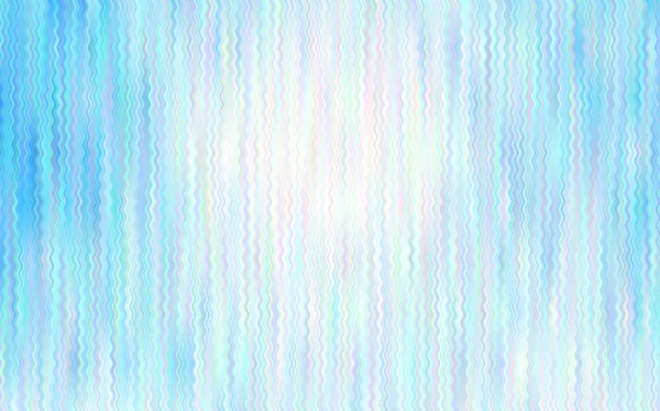 Hellblaue Vektorschablone mit Blasenformen. — Stockvektor
