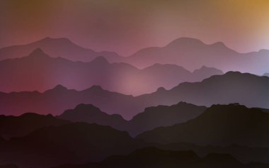 Işık çok renkli vektör desen kabarcık şekillerle.