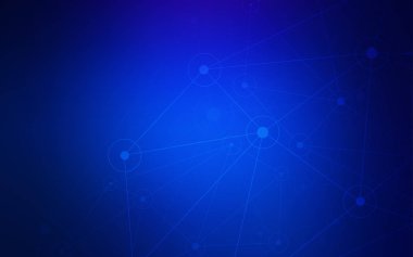 Koyu mavi vektör doku disklerle, satırları.