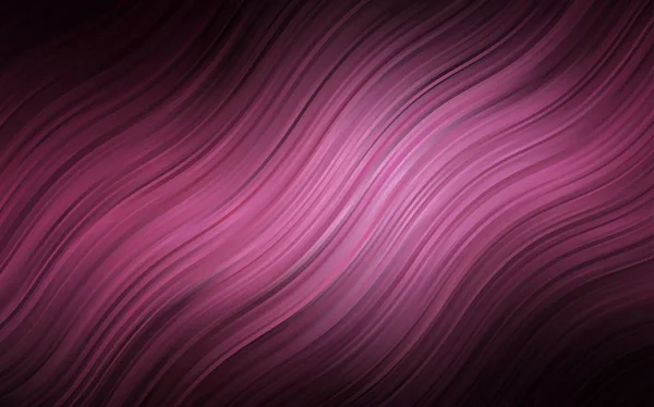 어두운 핑크 벡터 템플릿 구부러진 리본. — 스톡 벡터