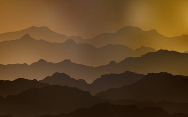 Lav şekilli hafif turuncu vektör deseni.