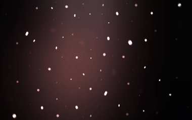 Koyu pembe vektör şablon buz kar taneleri ile.