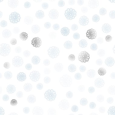 Hafif mavi vektör sorunsuz doğal arka plan.