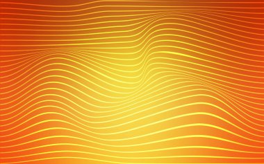 Işık turuncu vektör şablon satırları parlayan ile.