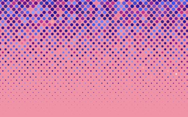 Açık mavi, kırmızı vektör desen geometrik daire şekiller. 