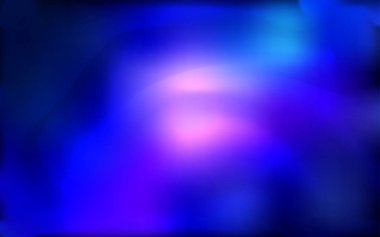 Koyu pembe, mavi arka plan balonu şekiller ile vektör.