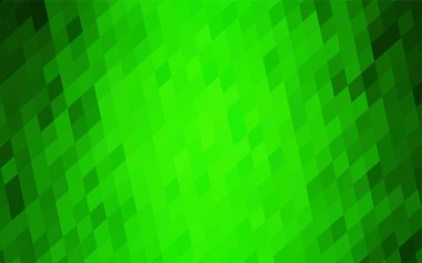 Işık yeşil vektör poligonal tasarım deseni. Origami tarzı degrade dikdörtgen oluşur.