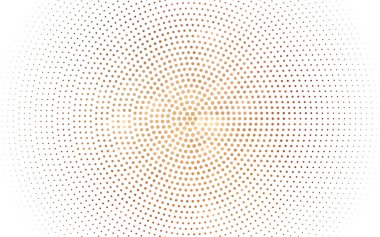 Koyu turuncu vektör desen renkli küreler ile. 