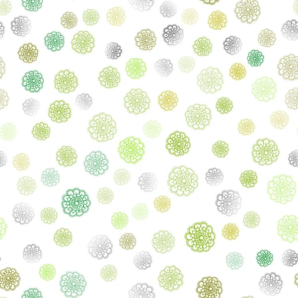 Açık yeşil, sarı vektör sorunsuz doğal arka plan.