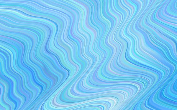 Modèle vectoriel bleu clair avec formes liquides. — Image vectorielle