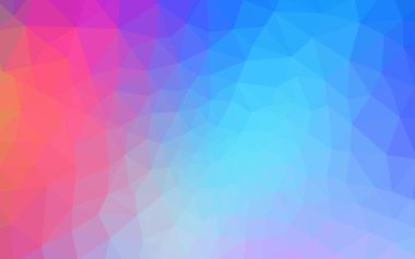 Işık çok renkli vektör degrade üçgenler doku.