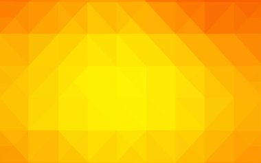 Açık Turuncu vektör soyut mozaik arkaplan.