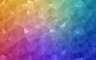 Işık çok renkli vektör soyut mozaik zemin.