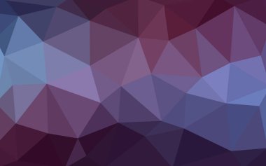 Koyu mor vektör üçgen mozaik arka planı saydam origami tarzı ile.