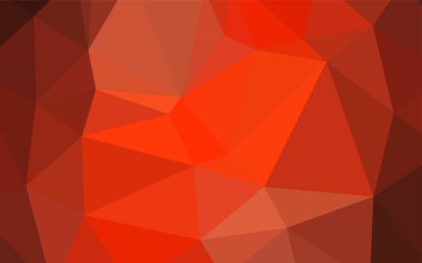 Açık Kırmızı Vektör soyut mozaik arkaplan.