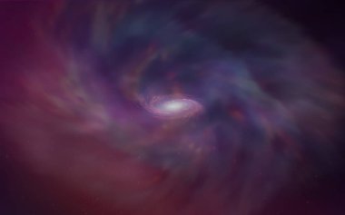 Koyu pembe vektör şablon alan yıldız.