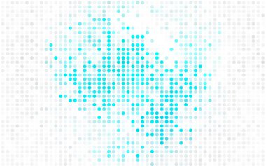 Hafif pembe vektör desen geometrik daire şekiller. 